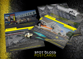 Spot UV Gloss Postcards