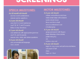 Speech Therapy Flyer