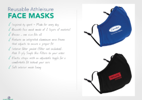 Reusable Athleisure Face Masks
