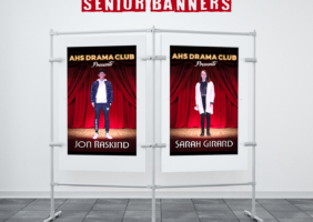 Drama Club Senior Banners