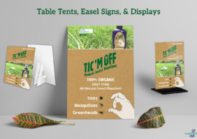 Table Tents, Easel Signs, & Displays